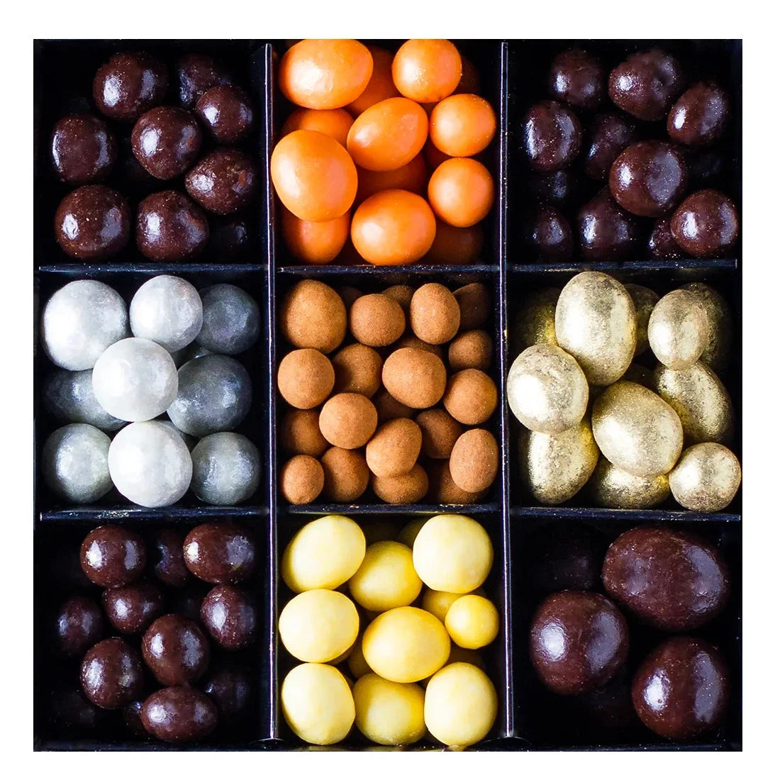 Box Of 9 Dragee Flavors - Chocolate - Chocolate - infusion.organic