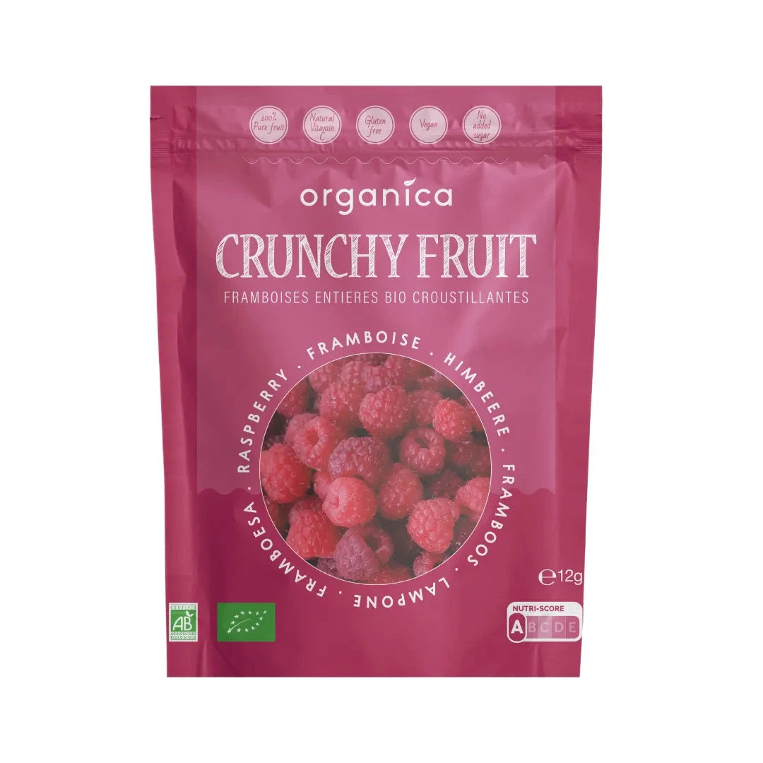 Crunchy Raspberry Fruit - Dried Fruits - Dried Fruits, Superfoods - infusion.organic