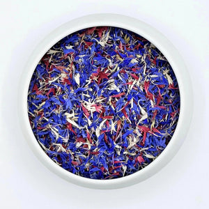 Starry Night: Edible Flower Petals: Cornflower - Edible Flowers - Edible Flowers - infusion.organic