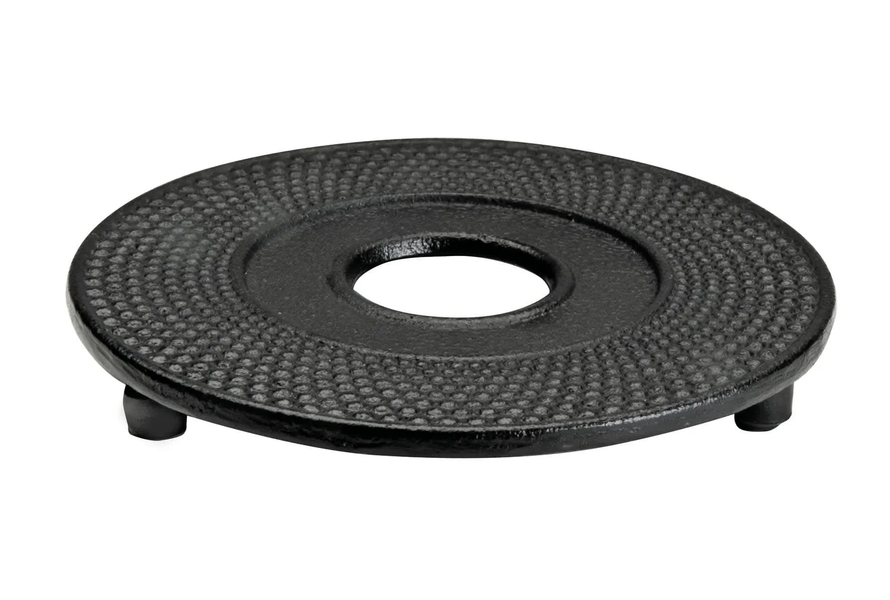 IBILI - Flat teapot tray, 13 cm, Cast iron - Teaware - Accessories, Teaware - infusion.organic