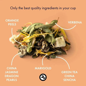 Mellow Mandarine ORGANIC - Green tea - Branded - infusion.organic