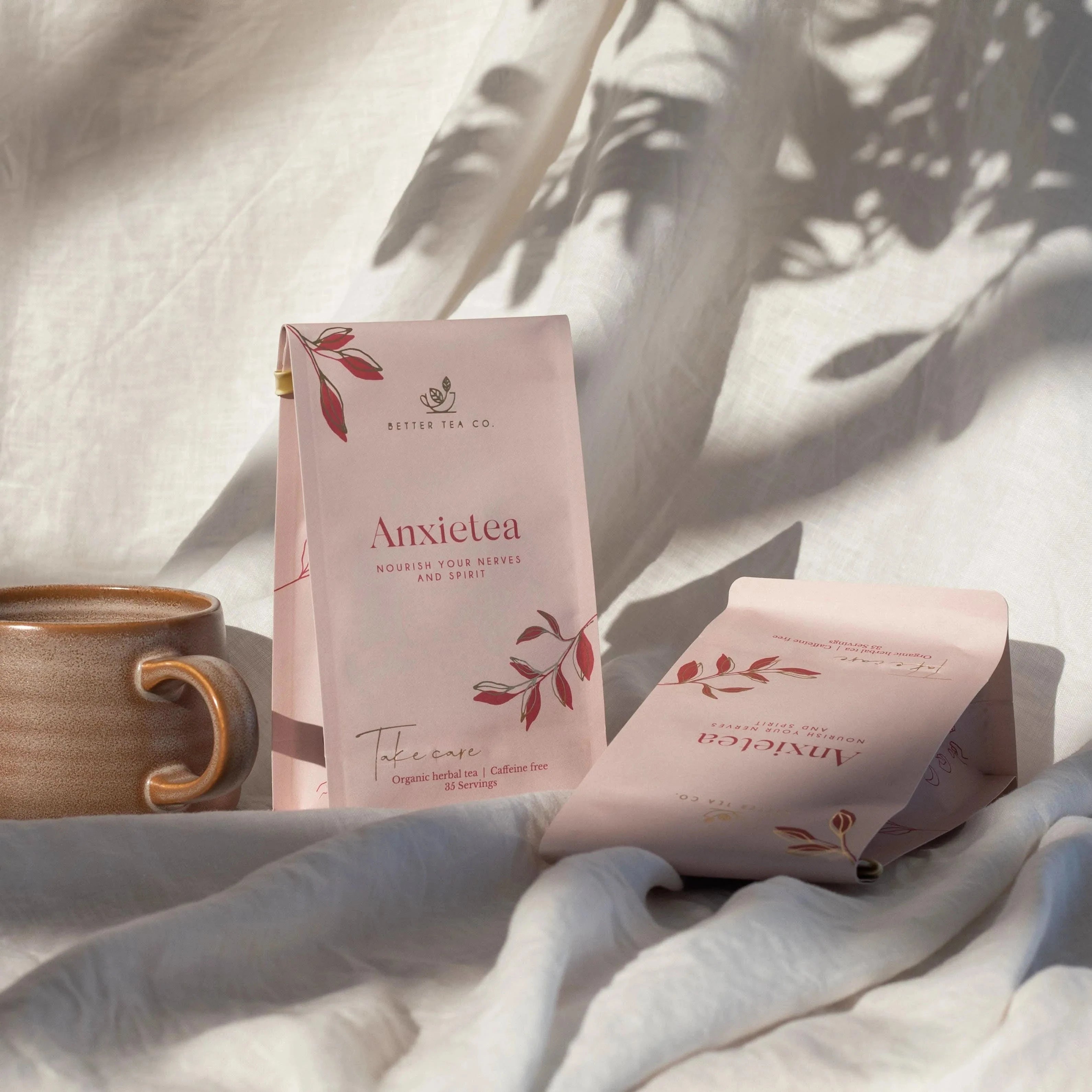 Anxietea - Compostable Pouch - Herbal tea - Herbal tea - infusion.organic