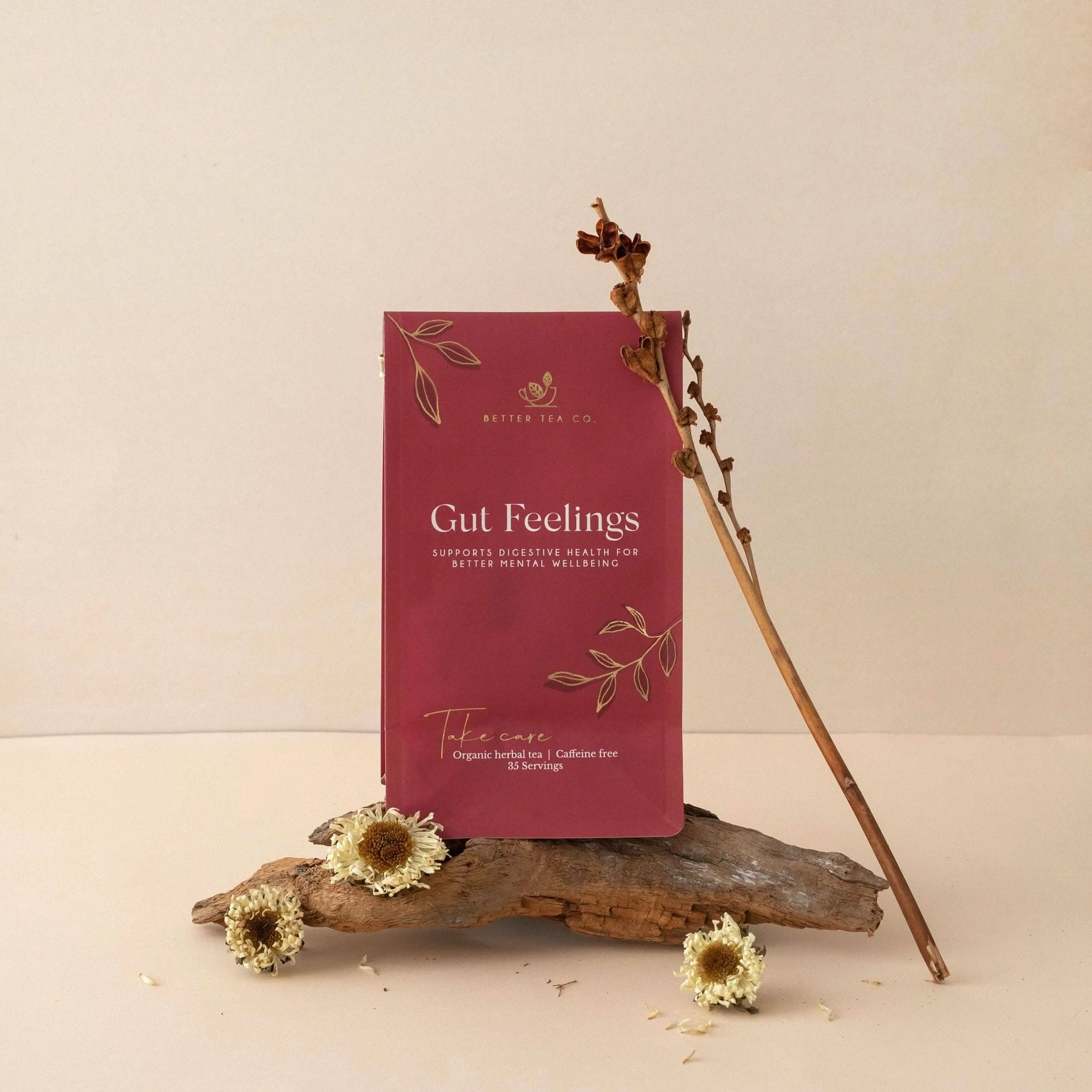 Gut Feelings - Compostable Pouch - Herbal tea - Herbal tea - infusion.organic