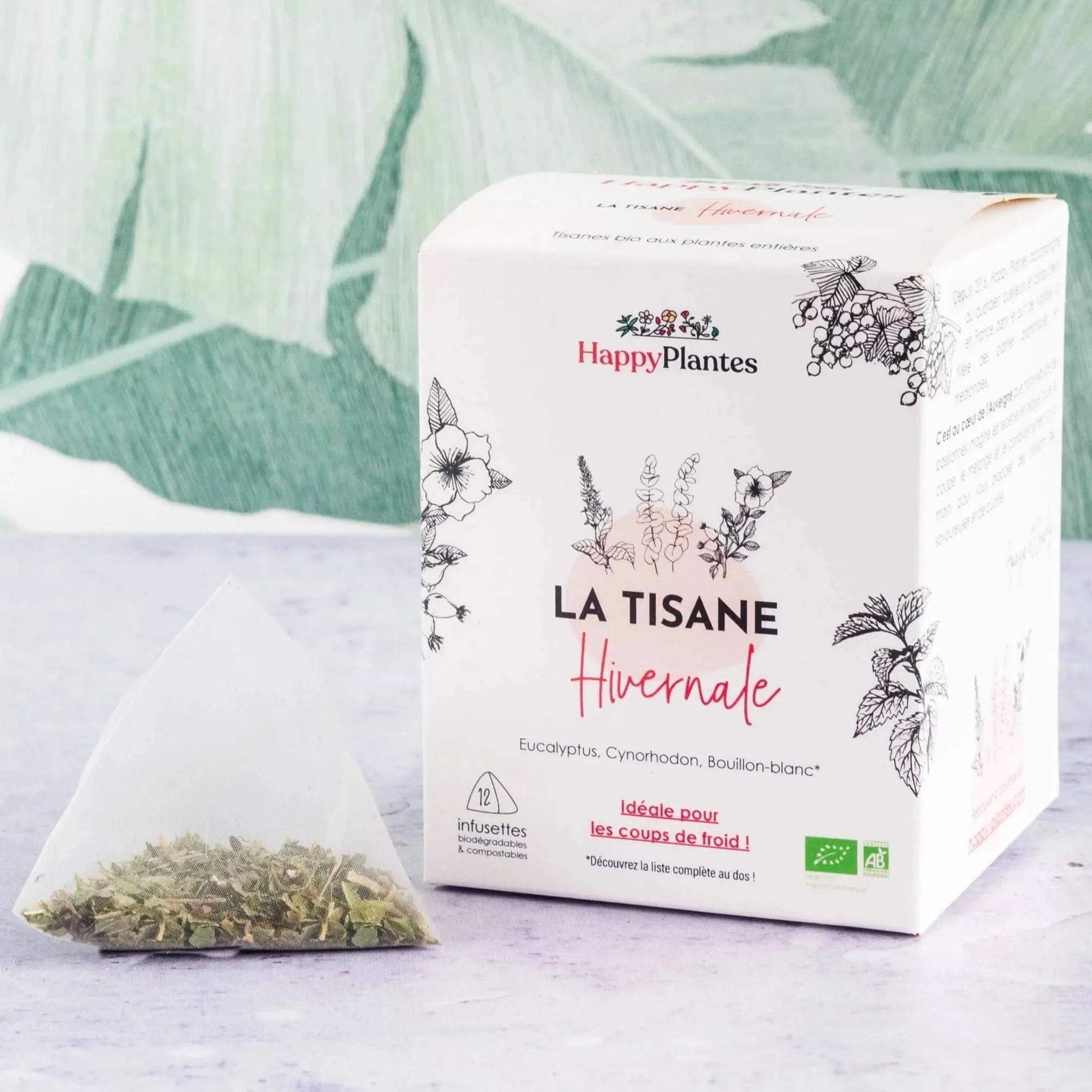 Tonus Thyme Eucalyptus Immunity Winter Infusion, pod - Herbal tea - Herbal tea - infusion.organic