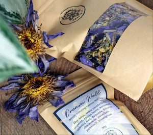 Dream Well Herbal Tea for Lucid Dreaming & Astral Projection - Magical Tea - infusion.organic