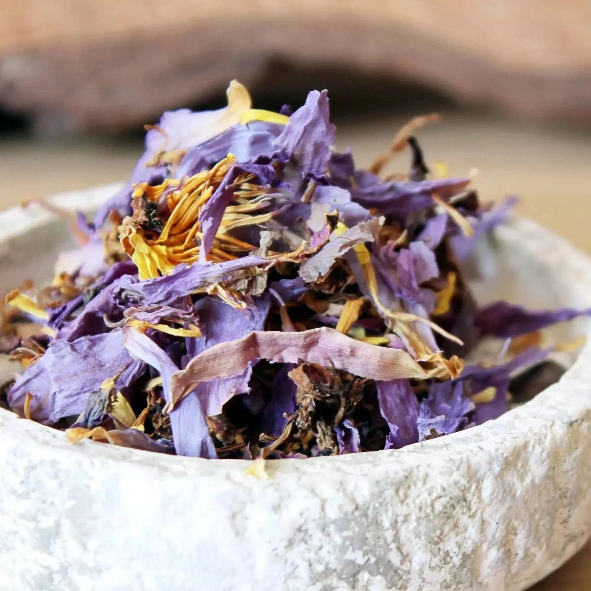 Egyptian Blue Lotus Dried Leaf - Magical Tea - Herbal tea - infusion.organic