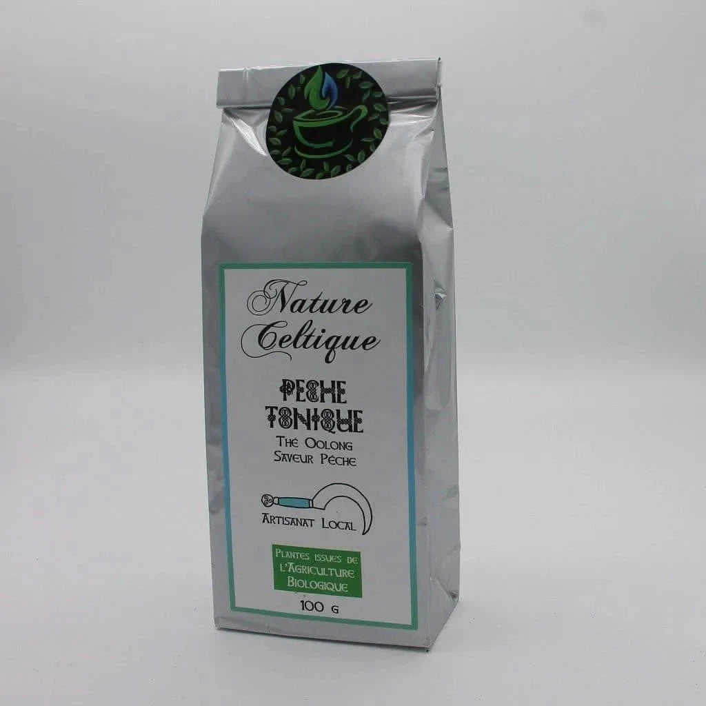 Tonic Peach - 100g Bag - Oolong Tea, - Green Tea, Oolong Tea - infusion.organic