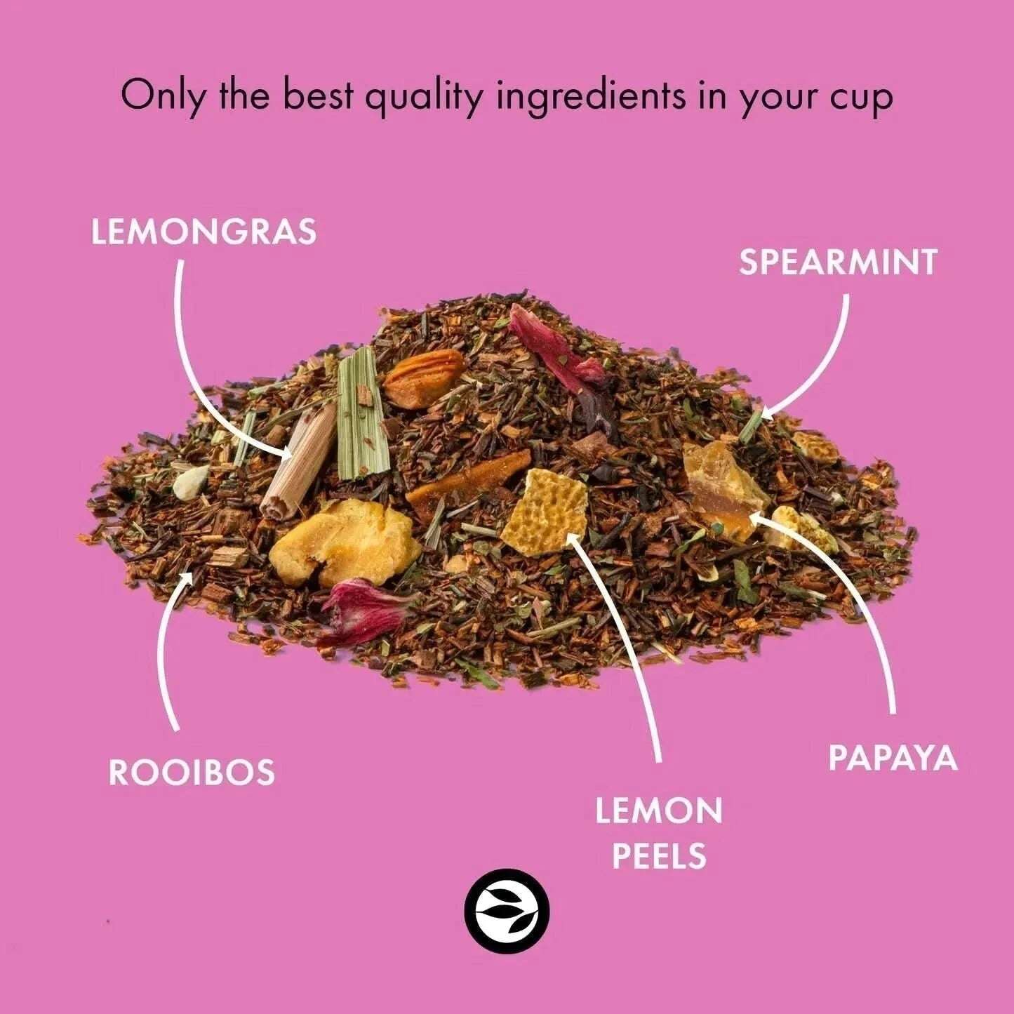 Red Ice Tea - Rooibos & Honeybush - Branded, Iced Infusion - infusion.organic