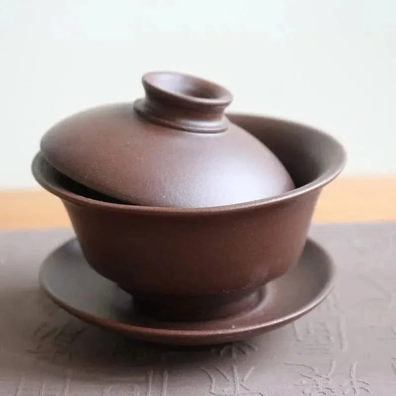 Traditional Yixing clay gaiwan 110 ml - Teacup - Accessories, Teacup - infusion.organic