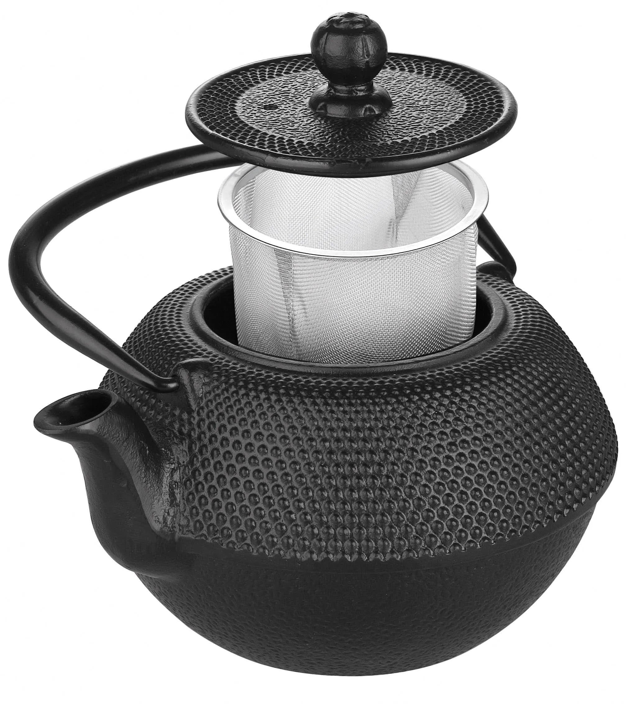 IBILI - Black Cast Iron Teapot 1.20 Lt. - Teapot - Accessories, Teapot - infusion.organic