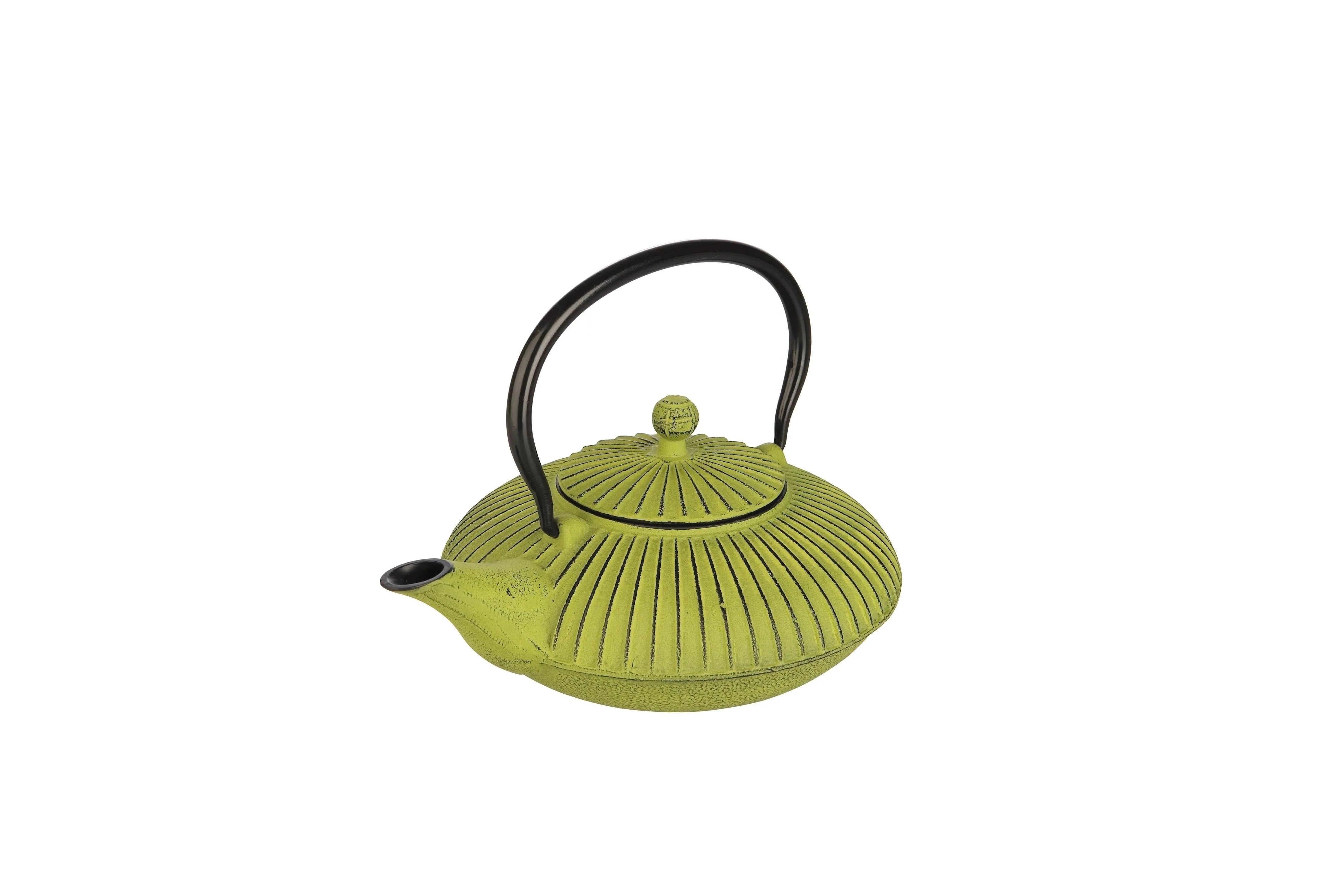 IBILI - Green Cast Iron Teapot 0.78 Lt. - Teapot - Accessories, Teapot - infusion.organic