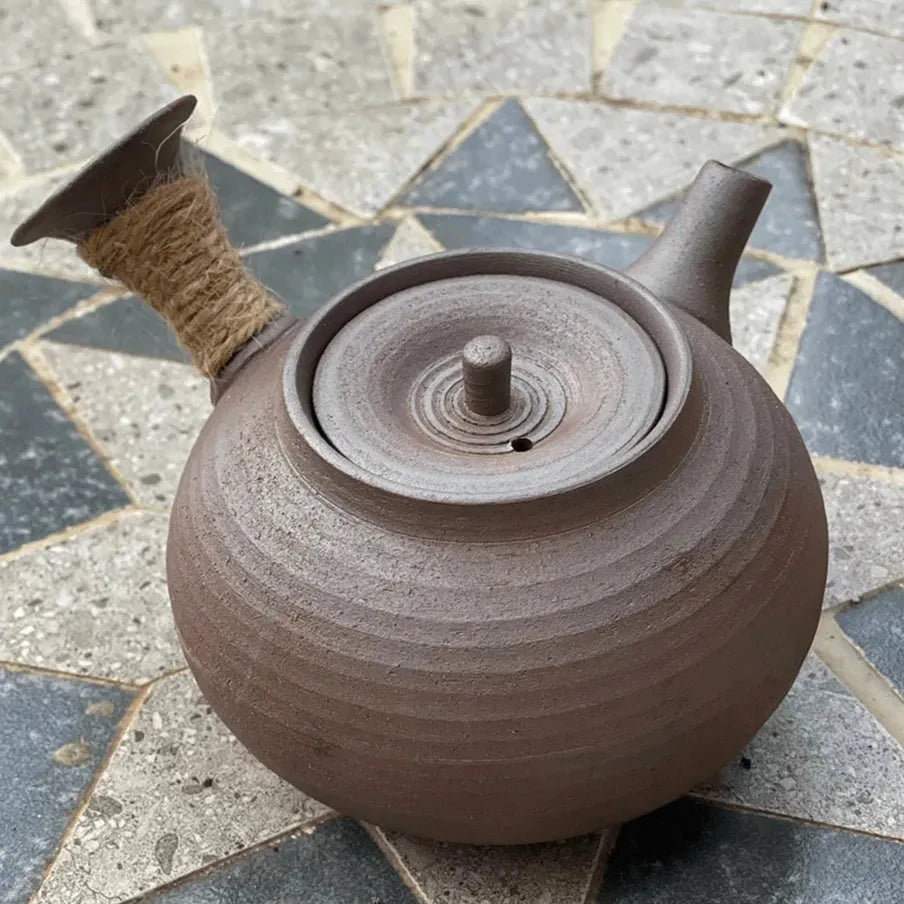 Kyusu Ceramic Teapot 200ml - Teapot - Accessories, Teapot - infusion.organic