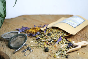 Dream Well Herbal Tea for Lucid Dreaming & Astral Projection Magical Tea Ayamani Naturals infusion.organic