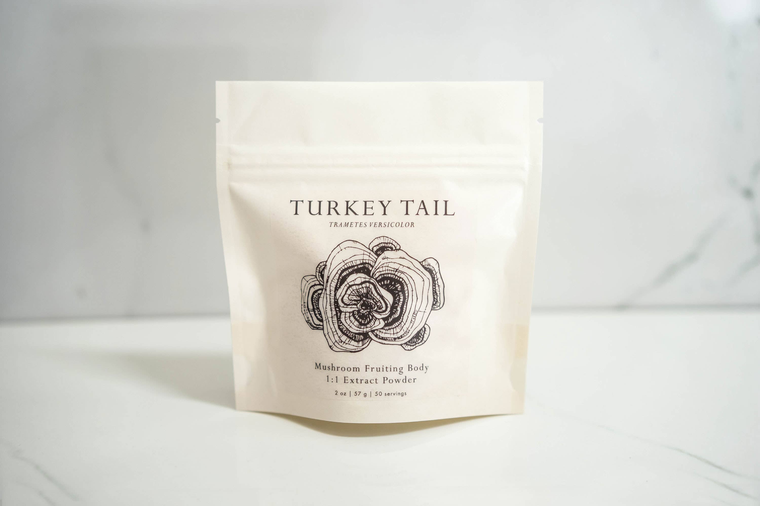 Turkey Tail Mushroom Powder Supplement Plantae & Fungi infusion.organic