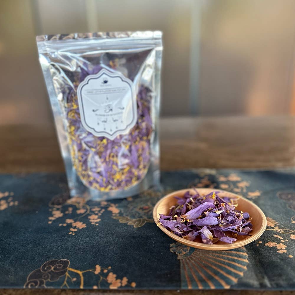 Dried Blue Lotus Flower Magical Tea Tea soul infusion.organic