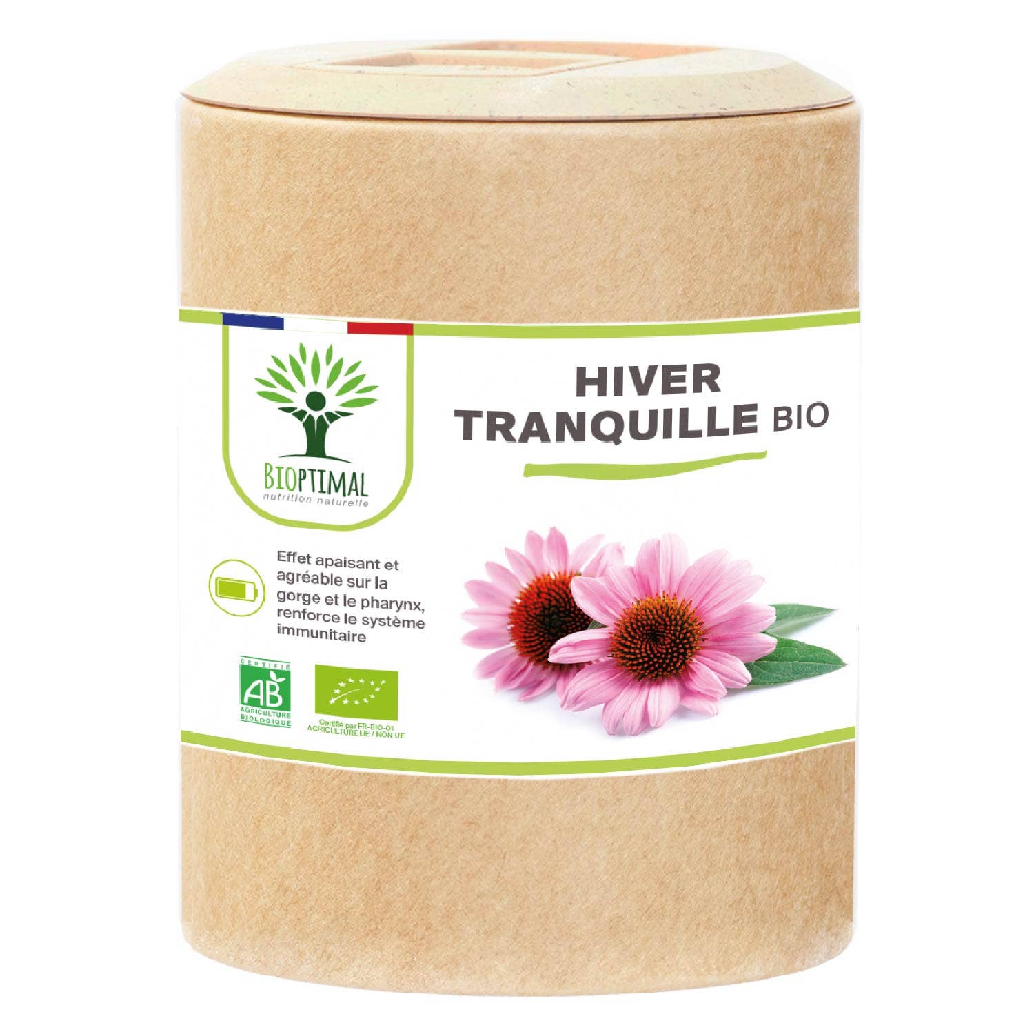 Hiver Tranquille Bio - Dietary supplement - in capsules Supplement Bioptimal infusion.organic