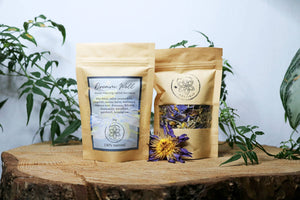 Dream Well Herbal Tea for Lucid Dreaming & Astral Projection Magical Tea Ayamani Naturals infusion.organic