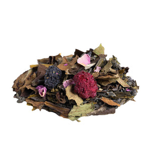 Currant Raspberry Rose Green Tea Infuzion infusion.organic