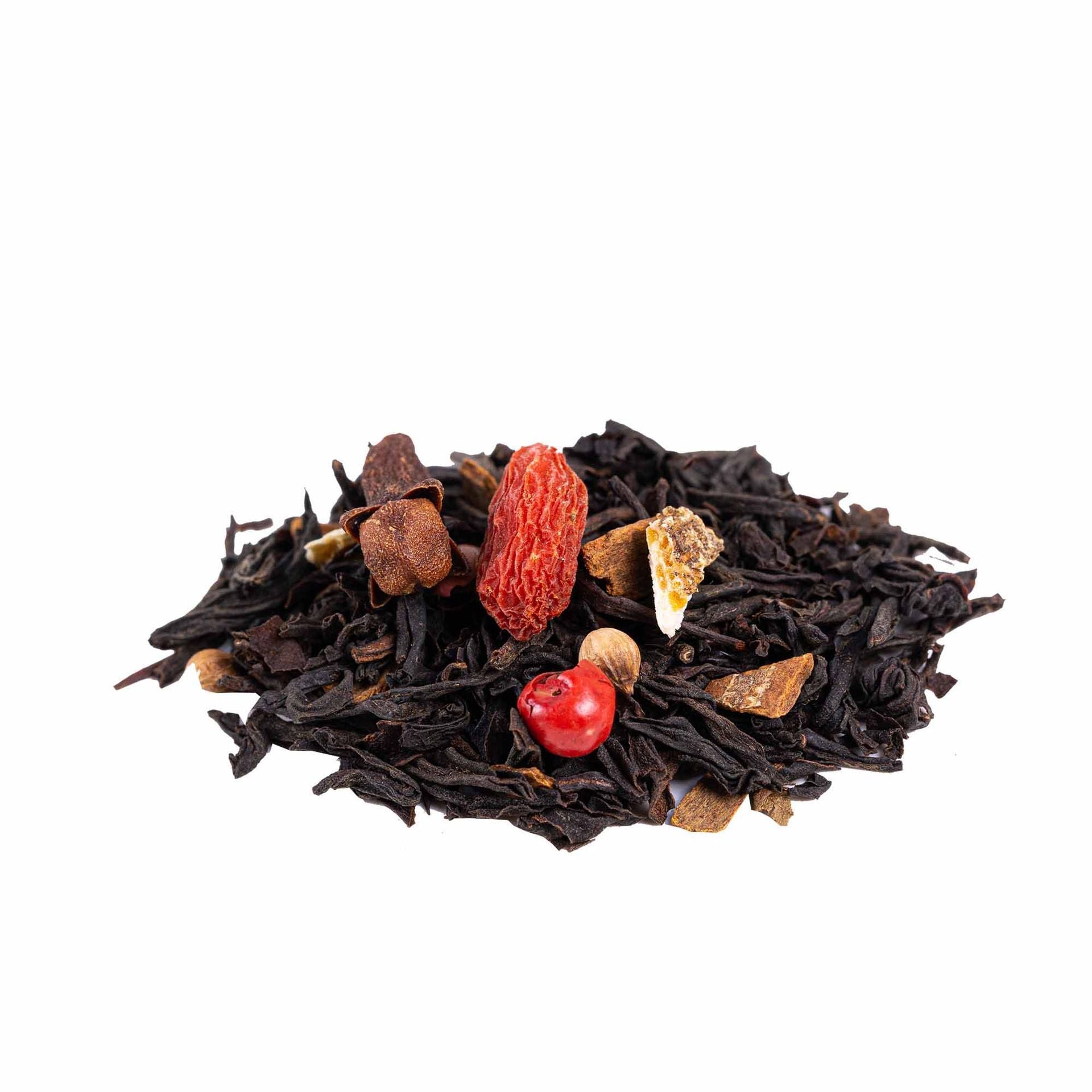 Christmas Candle Black Tea Infuzion infusion.organic