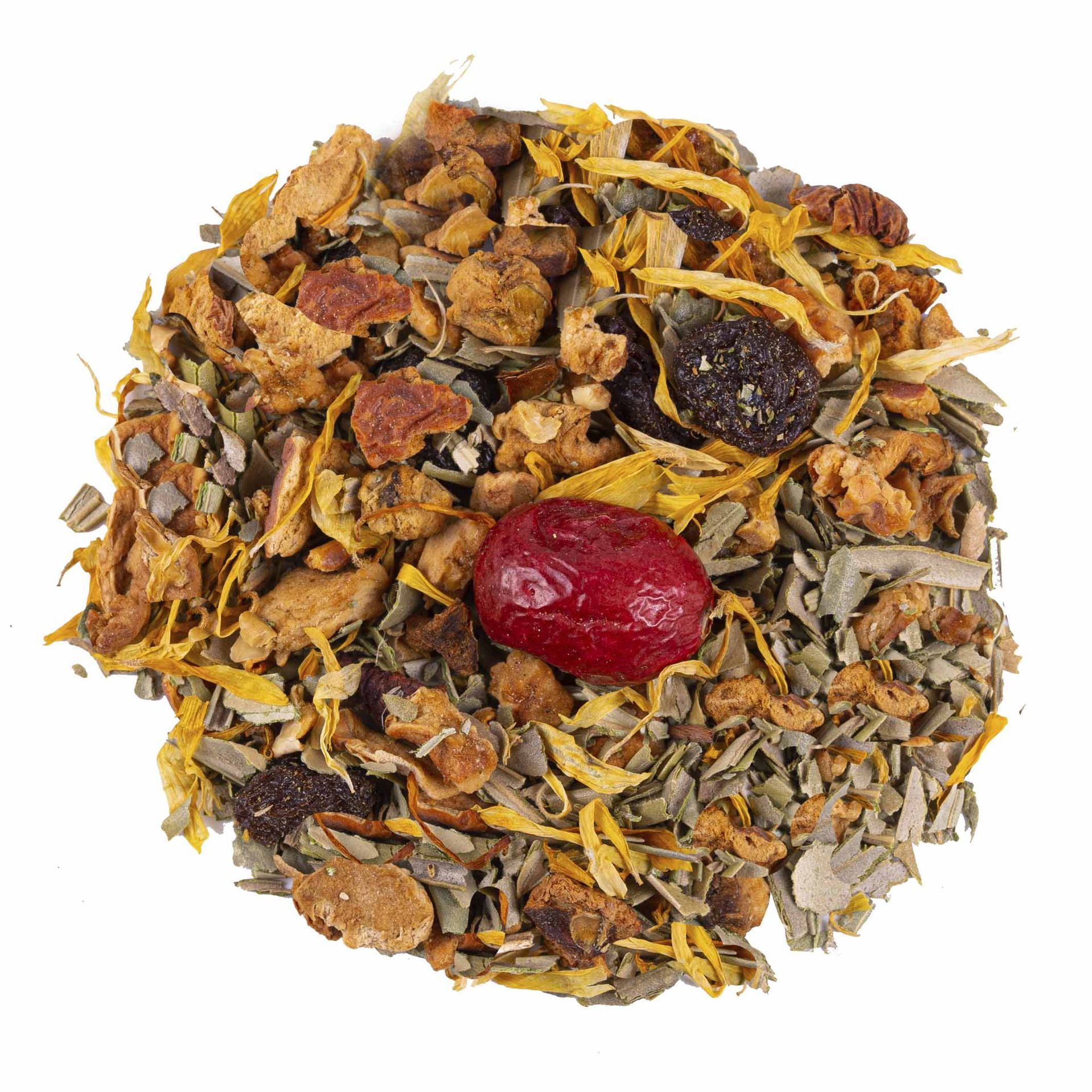 Cranberry - Peach Cardamon Fruit Blend Infuzion infusion.organic