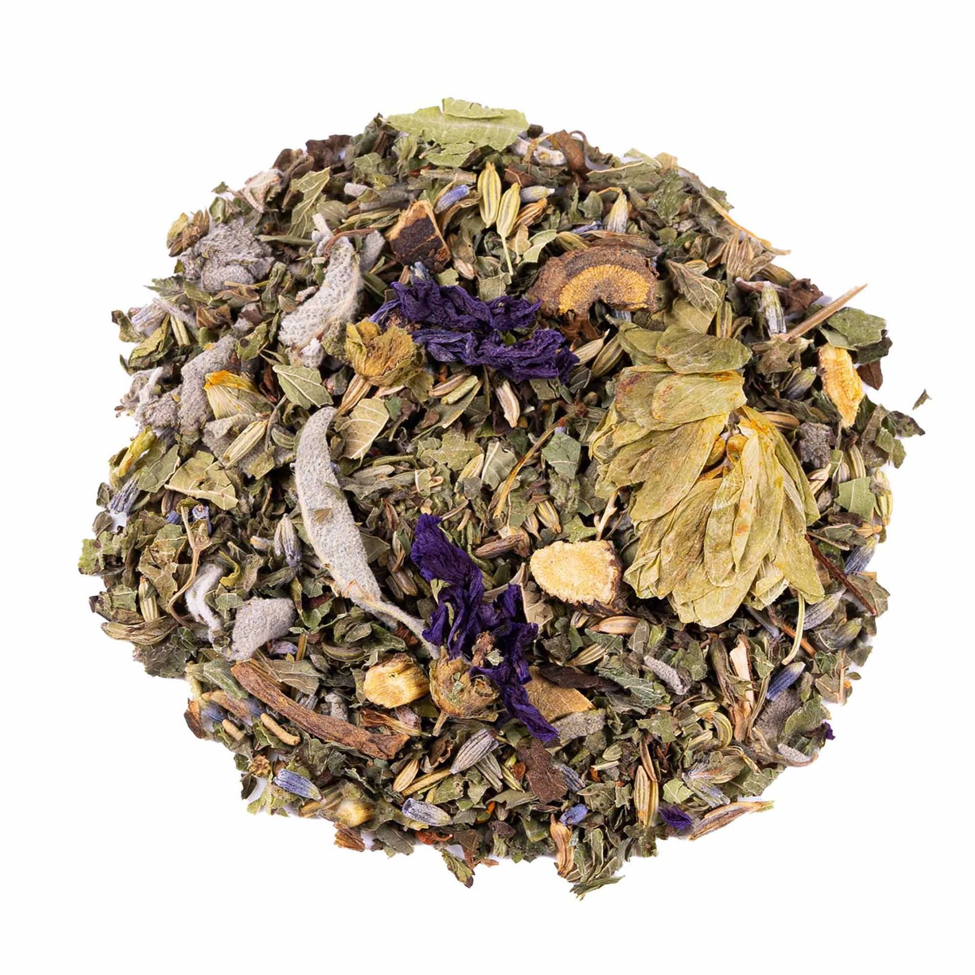 Golden Sunset Herbal Tea Infuzion infusion.organic