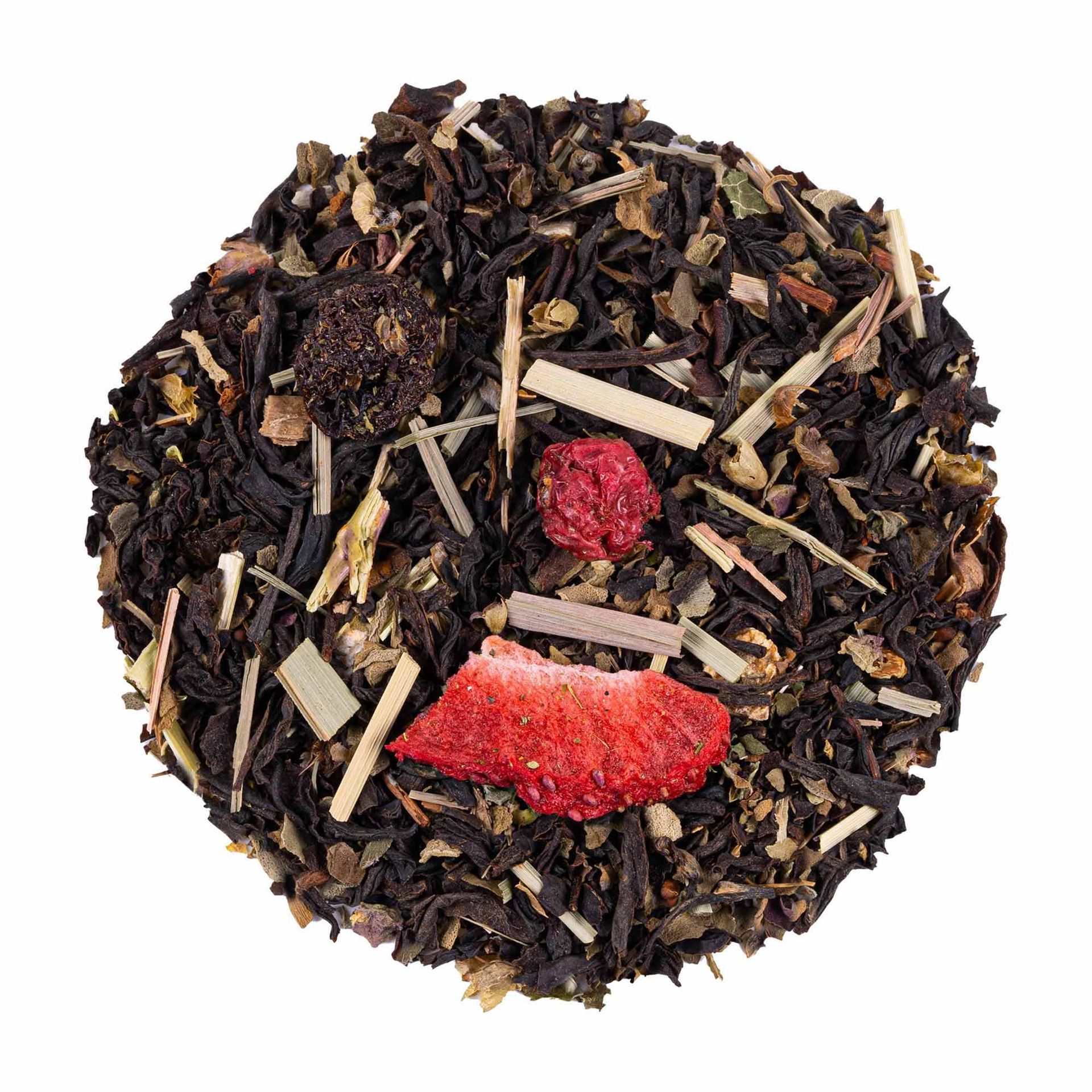 Strawberry Breeze Black Tea Infuzion infusion.organic