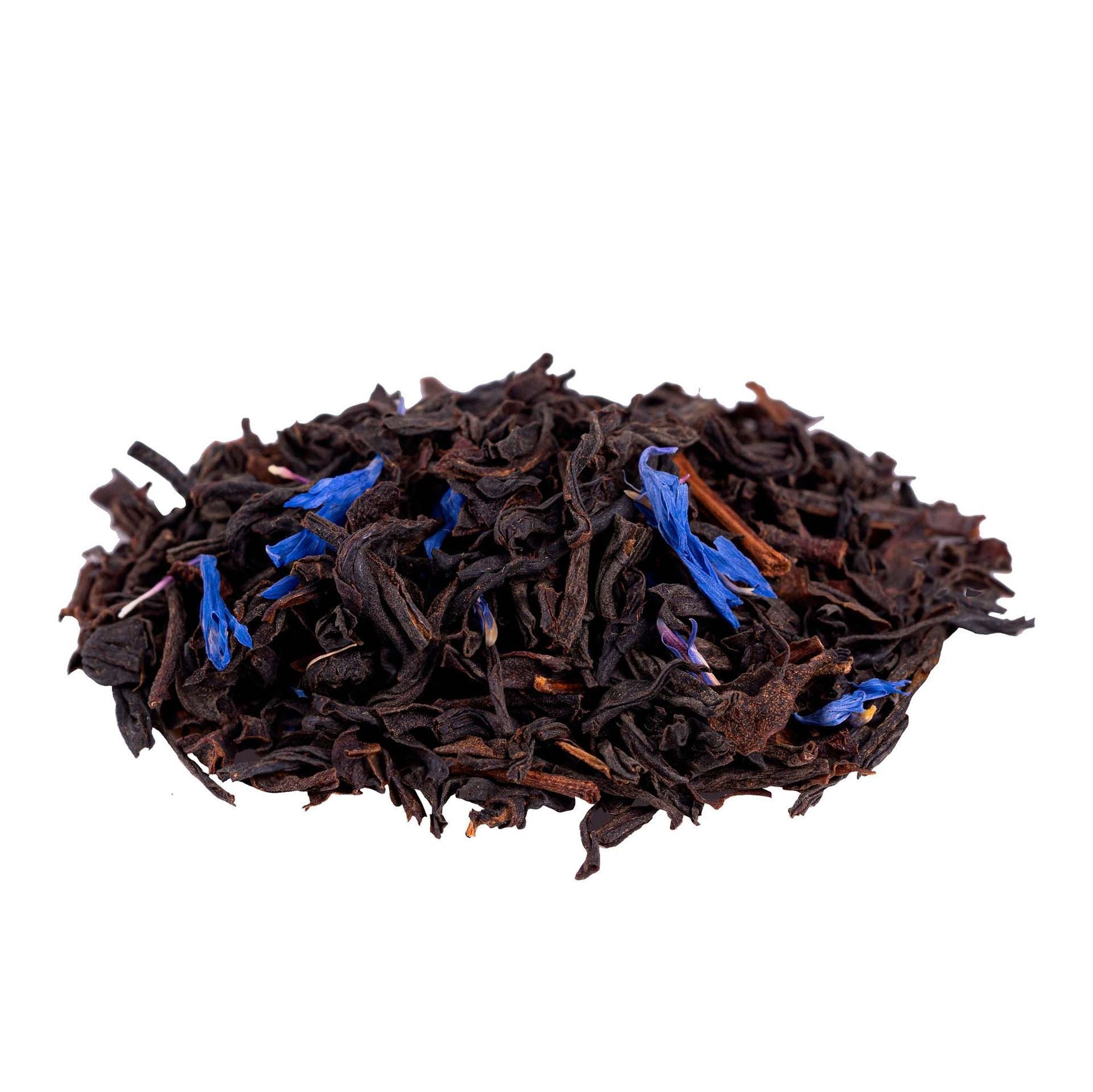 Blue Earl Grey Black Tea Infuzion infusion.organic