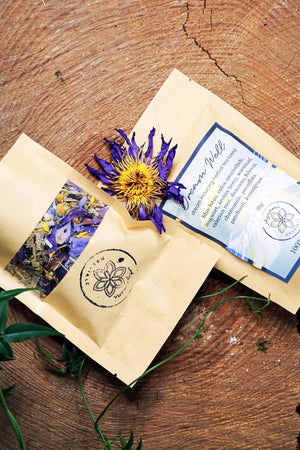 Dream Well Herbal Tea for Lucid Dreaming & Astral Projection Magical Tea Ayamani Naturals infusion.organic