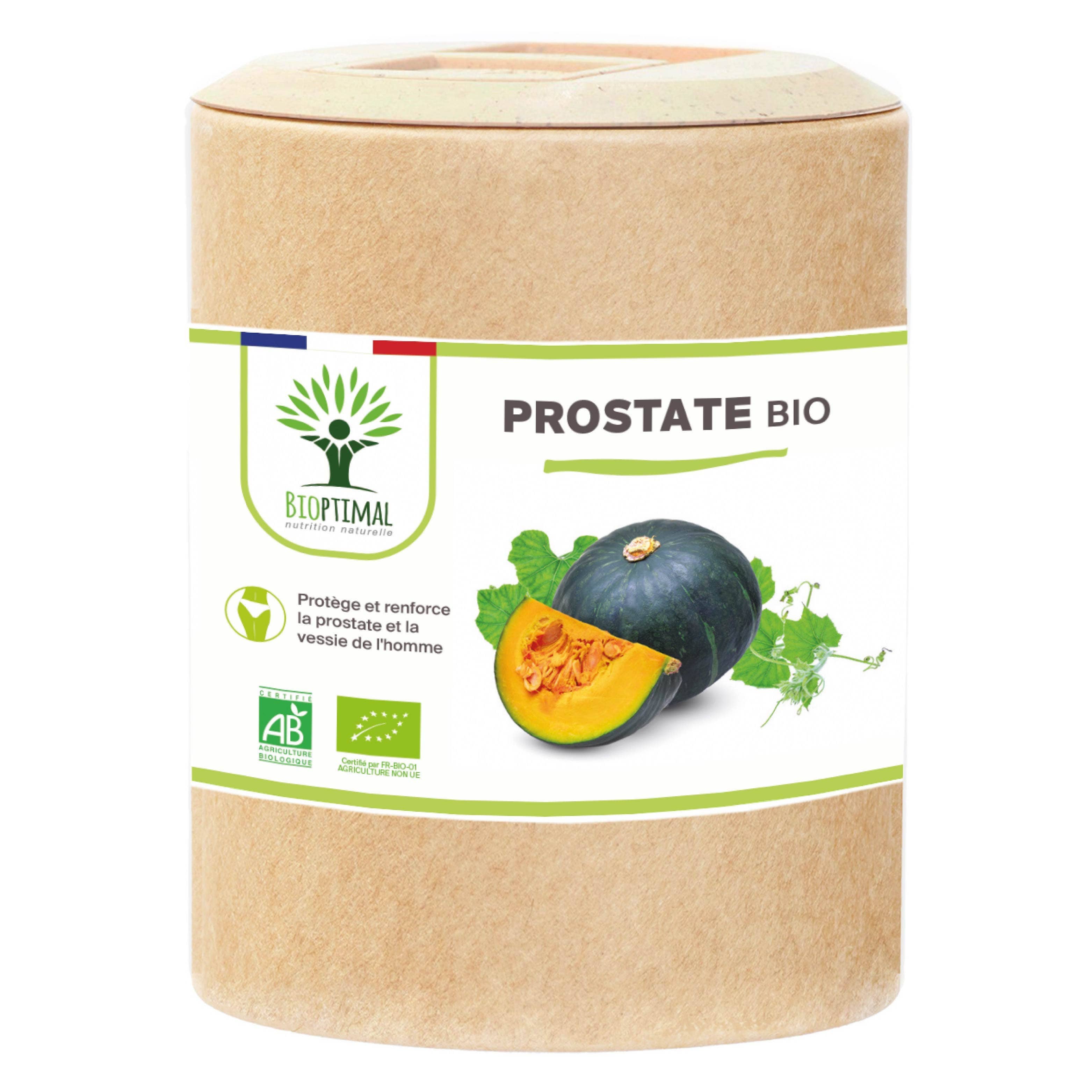 Prostate Bio - Dietary supplement - in capsules Supplement Bioptimal infusion.organic