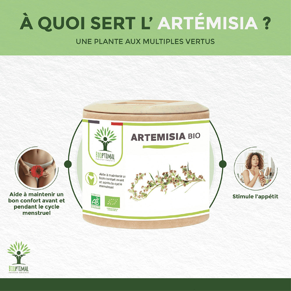 Artémisia bio gélules - Bioptimal Bioptimal Complément alimentaire infusion.organic