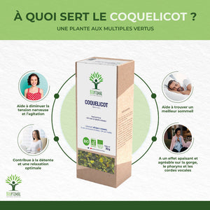 Coquelicot bio -  Bioptimal Bioptimal Infusion infusion.organic