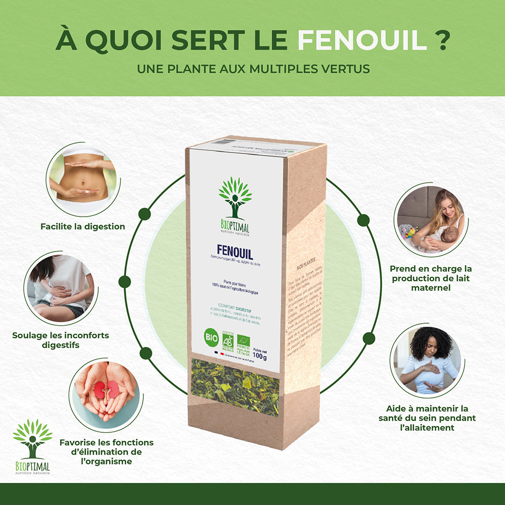 Fenouil bio -  Bioptimal Bioptimal Infusion infusion.organic