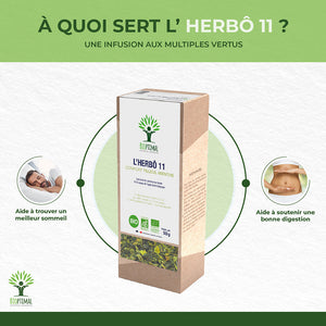 L'herbô 11 Tilleul & Menthe -  Bioptimal Bioptimal Infusion infusion.organic