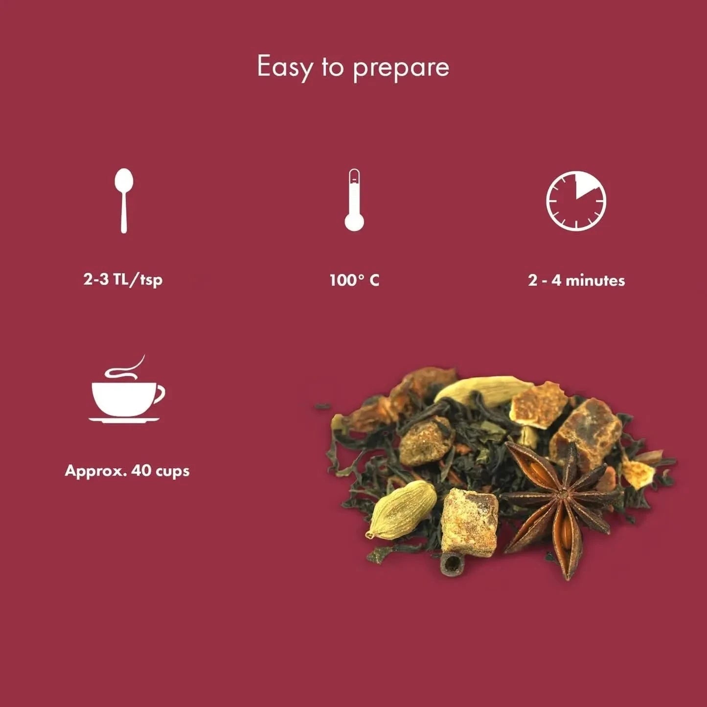 Gingerbread - Black tea - Branded - infusion.organic