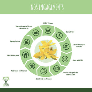 Millepertuis bio gélules -  Bioptimal Bioptimal Complément alimentaire infusion.organic