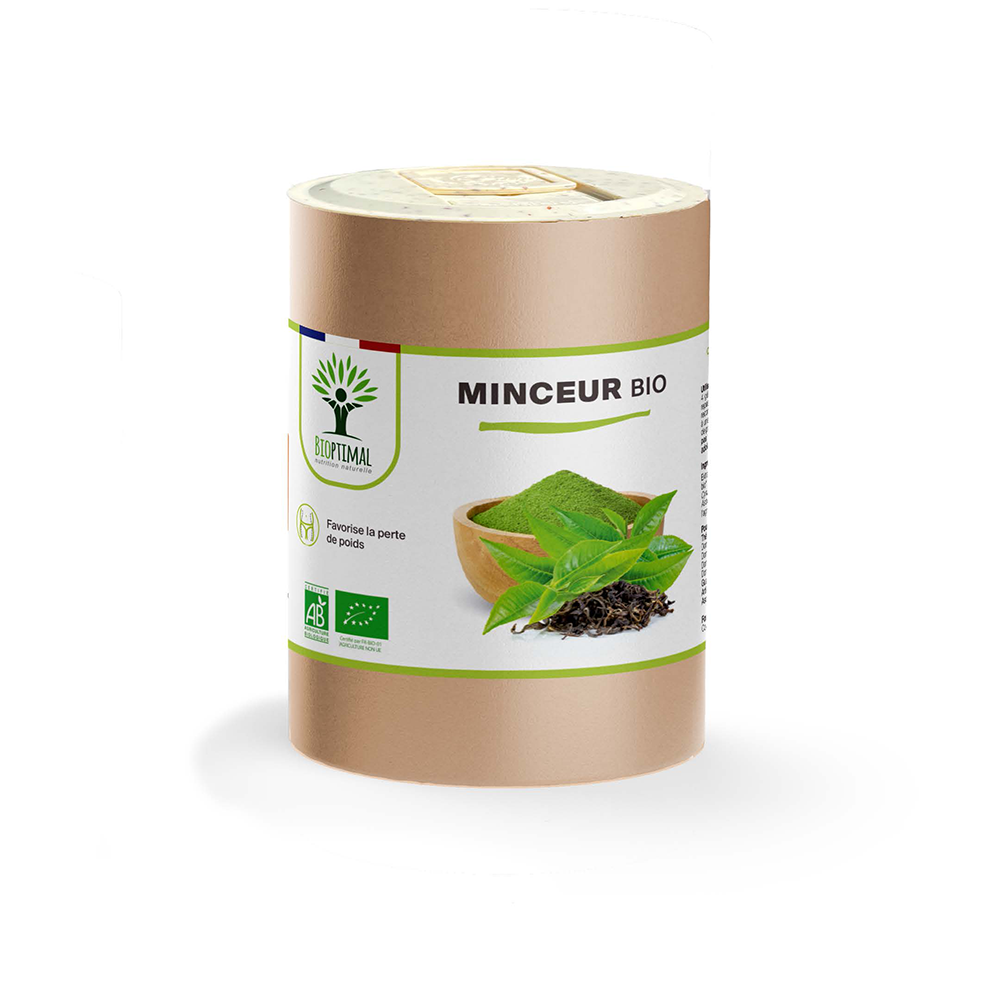 Minceur bio gélules -  Bioptimal Bioptimal Complément alimentaire infusion.organic