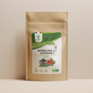 Mix Spiruline et Acérola bio comprimés -  Bioptimal Bioptimal Superaliment infusion.organic
