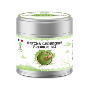 Matcha bio cérémonie poudre -  Bioptimal Bioptimal Superaliment infusion.organic