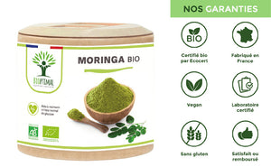 Moringa bio gélules -  Bioptimal Bioptimal Complément alimentaire infusion.organic