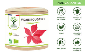 Vigne rouge bio gélules -  Bioptimal Bioptimal Complément alimentaire infusion.organic