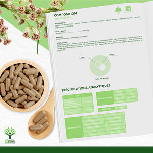 Artémisia bio gélules - Bioptimal Bioptimal Complément alimentaire infusion.organic