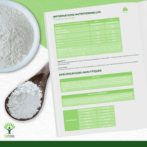 Protéines de riz bio poudre - Bioptimal Bioptimal Nutrition sportive infusion.organic
