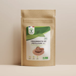Téguments de Psyllium bio -  Bioptimal Bioptimal Superaliment infusion.organic