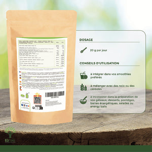 Graines de chia bio -  Bioptimal Bioptimal Superaliment infusion.organic