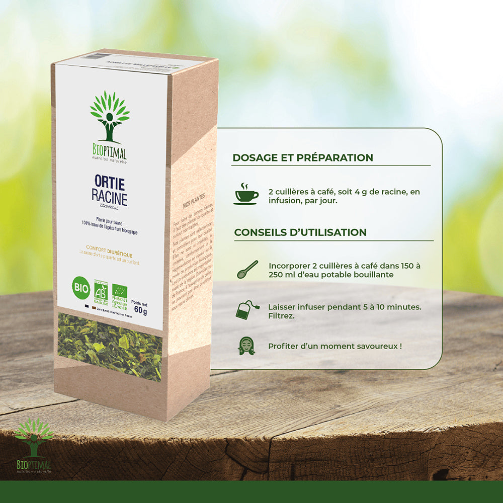 Ortie racine bio - Bioptimal Bioptimal Infusion infusion.organic