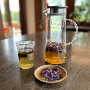 Dried Blue Lotus Flower Magical Tea Tea soul infusion.organic