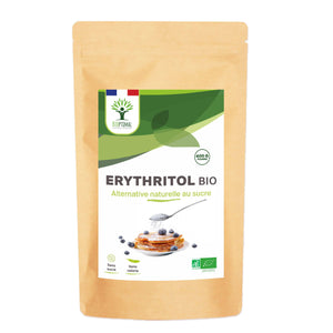 Organic erythritol powder - Packaged in France Supplement Bioptimal infusion.organic