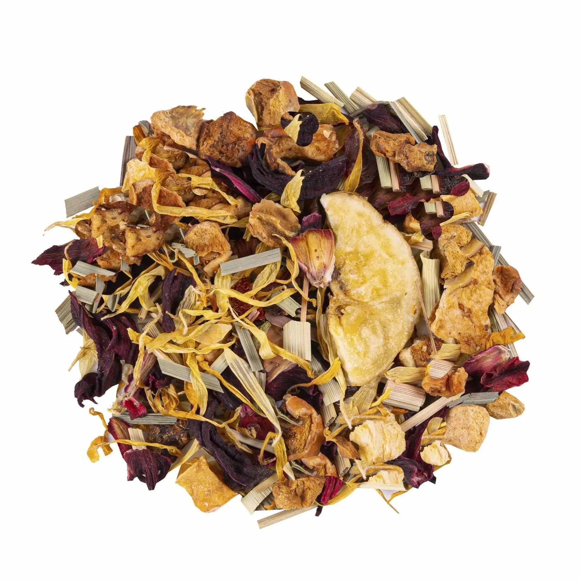 Cool Lemon Herbal Tea Infuzion Tisan - infusion.organic