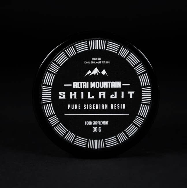 Altai Mountain Pure Siberian Shilajit Resin - 30g Supplement Altai Mountain Shilajit infusion.organic