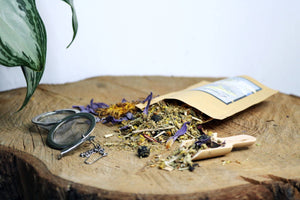 Dream Well Herbal Tea for Lucid Dreaming & Astral Projection Magical Tea Ayamani Naturals infusion.organic